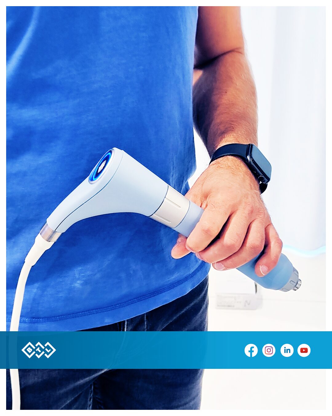 BTL shockwave therapy treatment — SportsFit Health and Rehab Five Dock
